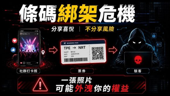 曬票有風險，發文請小心! 條碼風險大解密